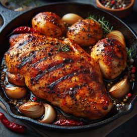 مرغ گریل شده